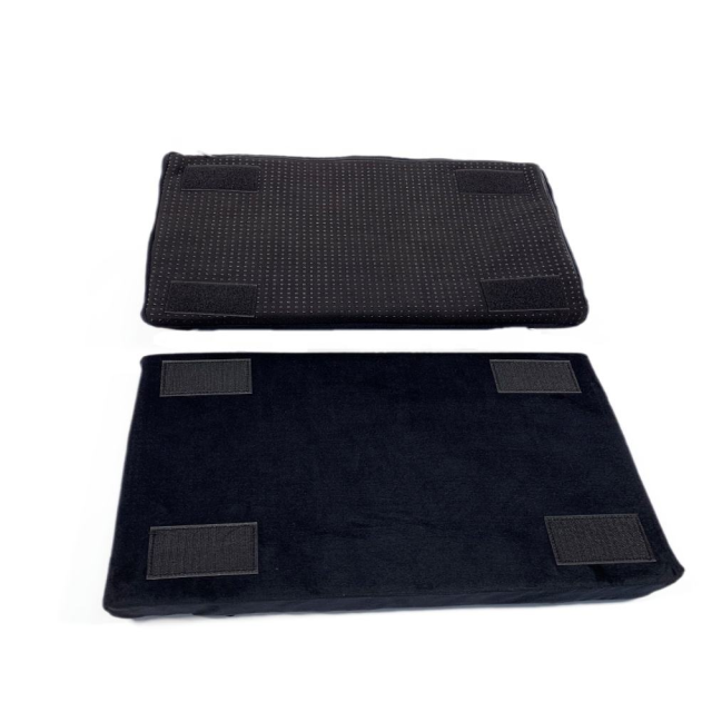 Moonlight Customized Office Cushion Double-Deck Comfortable Foot Rest with Quilted Foam Under Desk Body and Legs Relief for Work