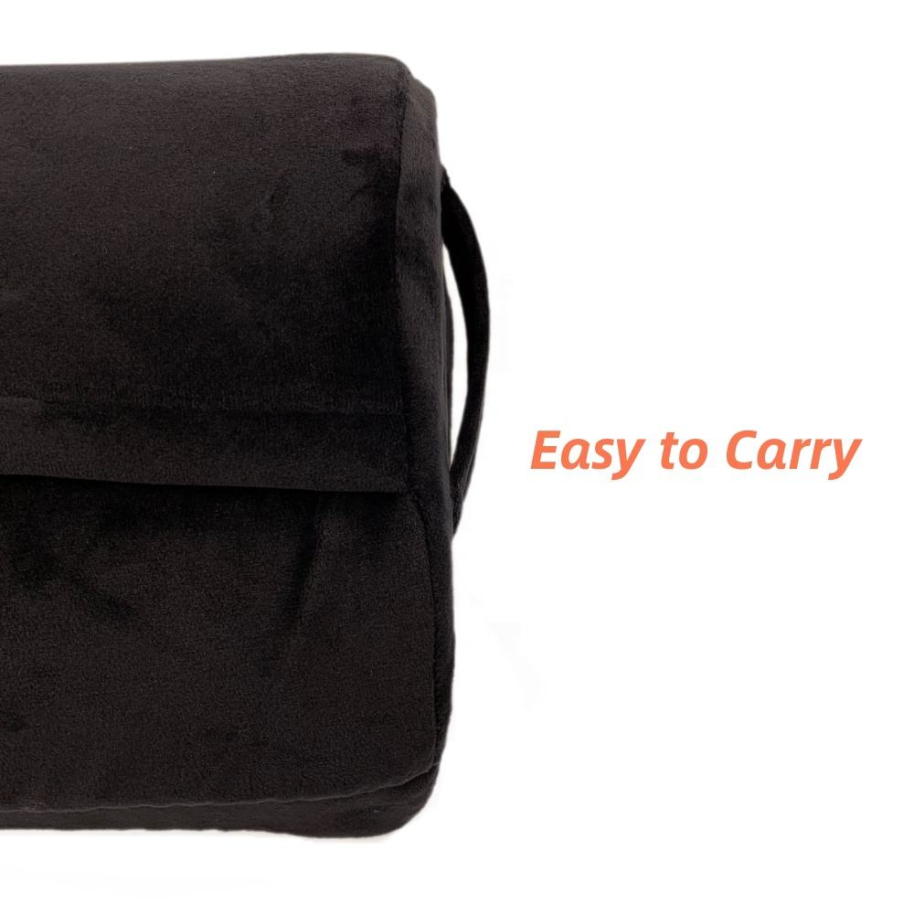 Moonlight Customized Office Cushion Double-Deck Comfortable Foot Rest with Quilted Foam Under Desk Body and Legs Relief for Work