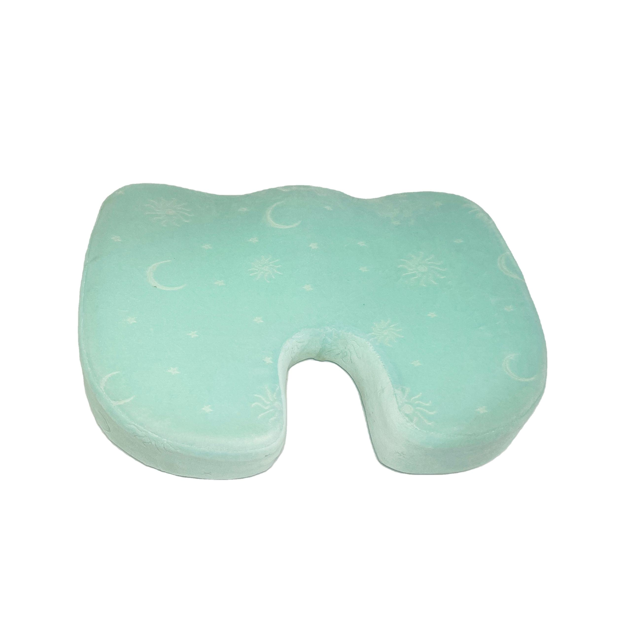 Moonlight Premium Quality Lumbar Lower Removable Cover Support Back Seat Memory Foam Cushion for Office Chair Car Seat