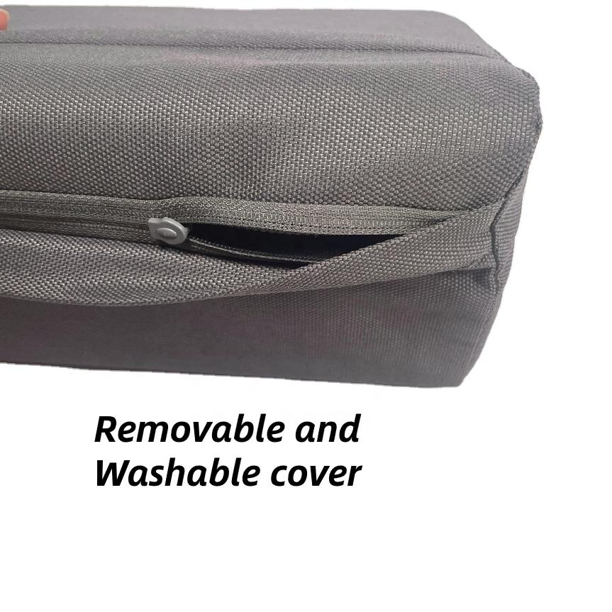 Moonlight Quilted Triangle Shape Memory Foam Tablet Stand Holder Pillow Removable and Washable Cover with Stylish Design for Phone