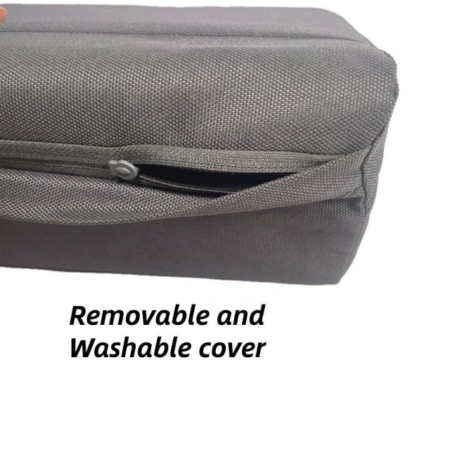 Moonlight Quilted Triangle Shape Memory Foam Tablet Stand Holder Pillow Removable and Washable Cover with Stylish Design for Phone