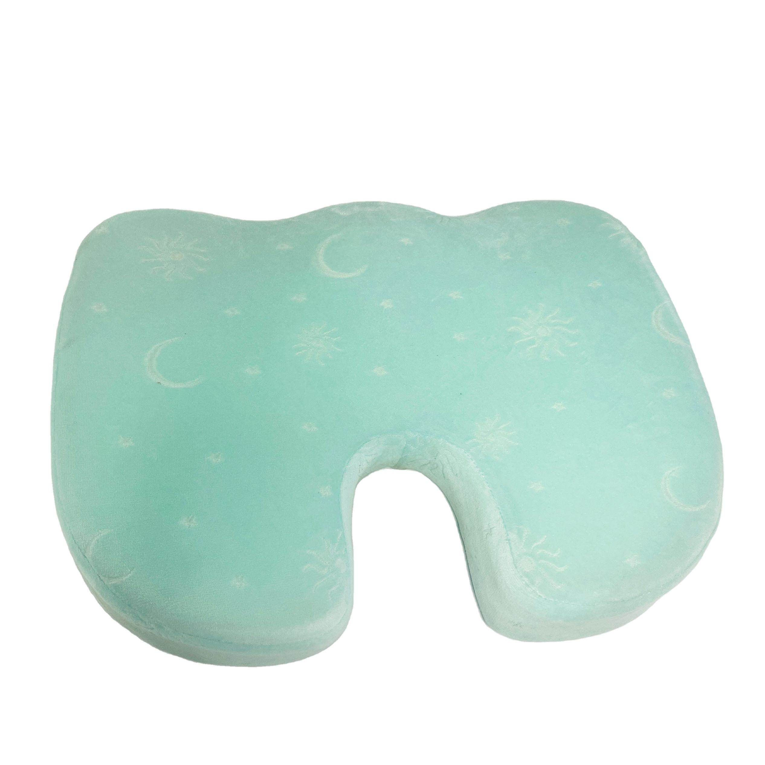 Moonlight Premium Quality Lumbar Lower Removable Cover Support Back Seat Memory Foam Cushion for Office Chair Car Seat