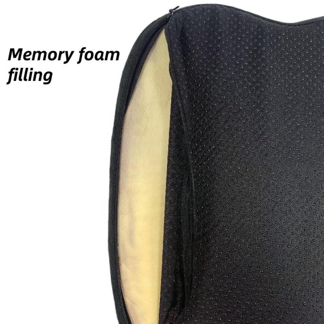 Moonlight Customized Cover Comfortable Soft Portable Back Cushion Memory Foam Cushion for Office Seat