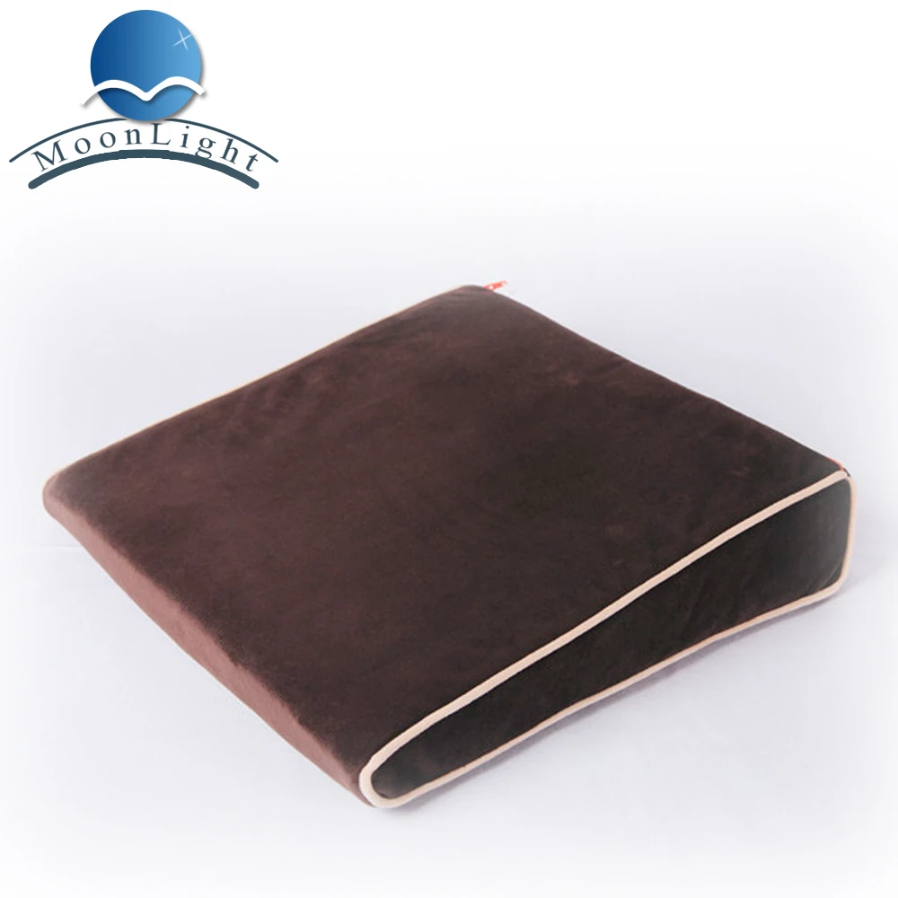 Moonlight Bed Sleeping Back Support Triangle Soft Foam for Pregnancy Wedge Pillow