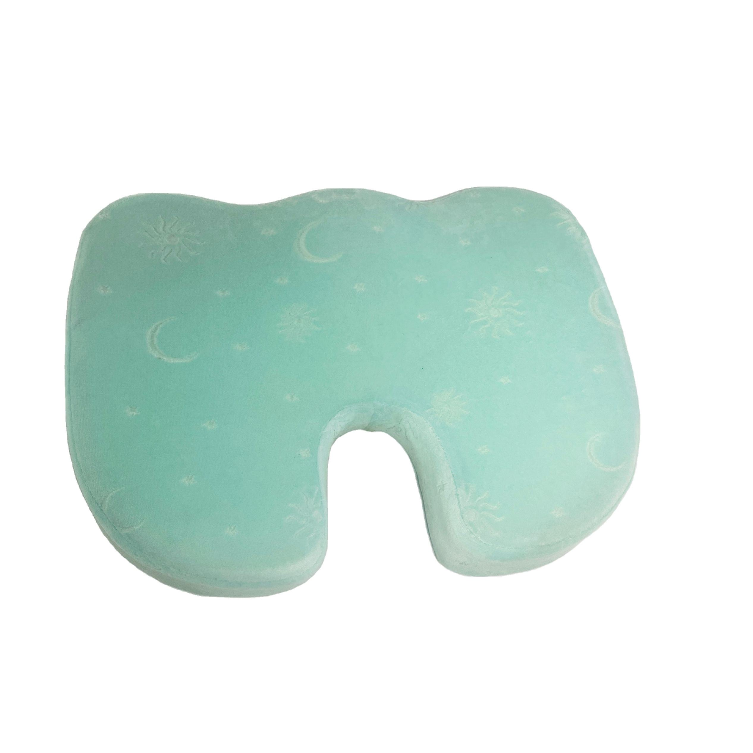 Moonlight Premium Quality Lumbar Lower Removable Cover Support Back Seat Memory Foam Cushion for Office Chair Car Seat