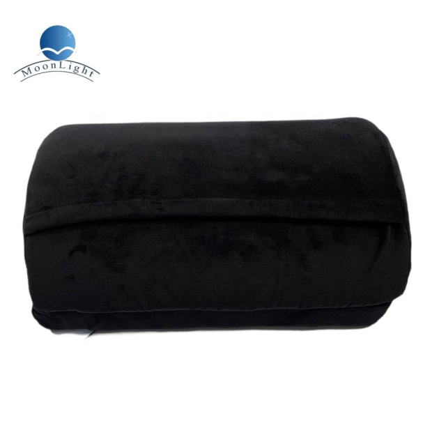 Moonlight Customized Office Cushion Double-Deck Comfortable Foot Rest with Quilted Foam Under Desk Body and Legs Relief for Work