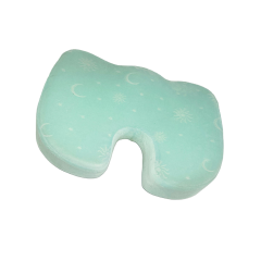 Moonlight Premium Quality Lumbar Lower Removable Cover Support Back Seat Memory Foam Cushion for Office Chair Car Seat