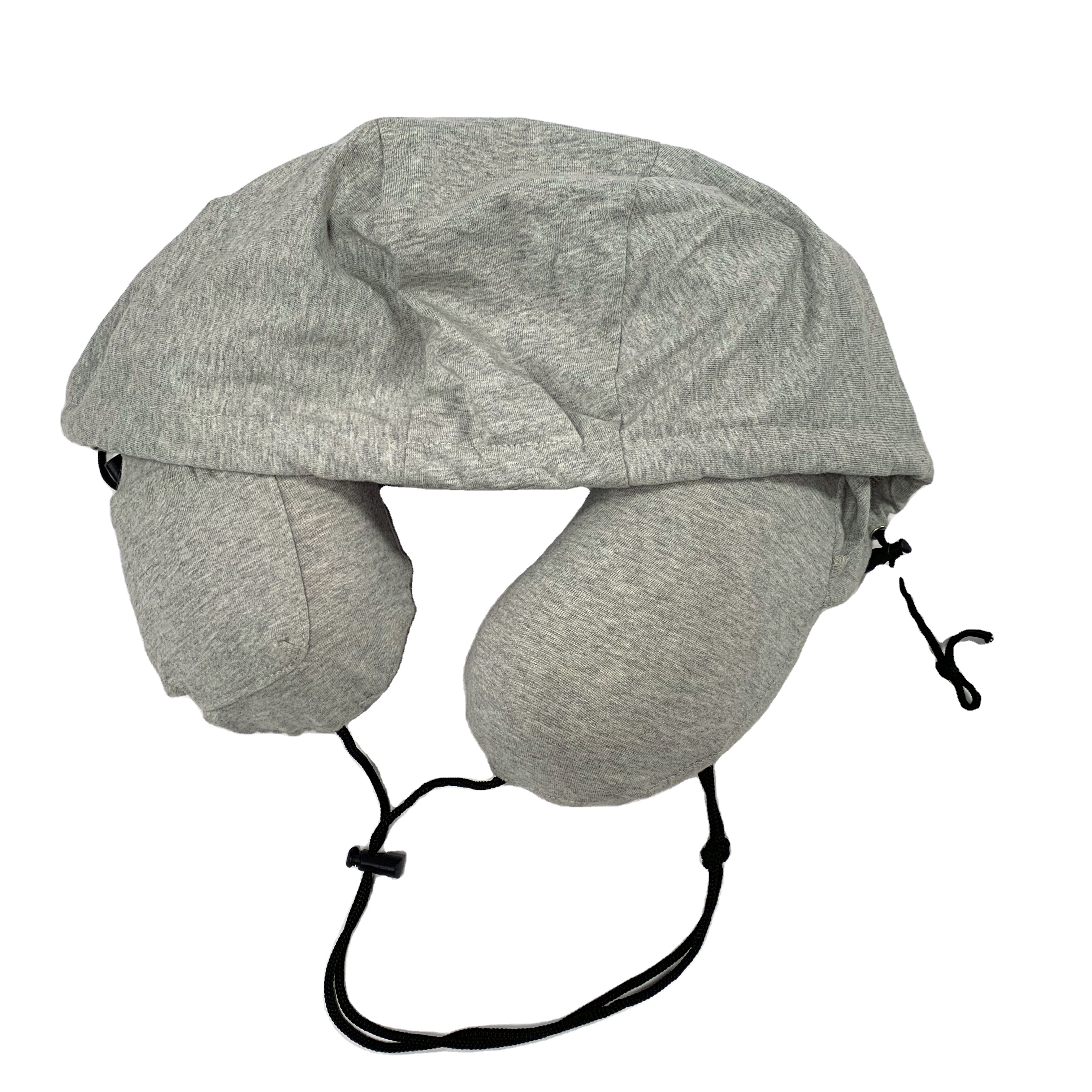 Moonlight U-shaped Memory Foam Travel Pillow with Hood Neck Pillows Airplane Wholesale