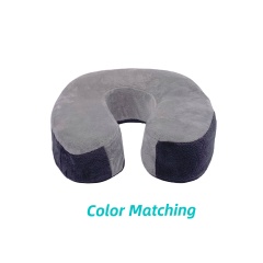 Moonlight Two Colors Matching U Shaped Memory Foam Travel Pillow Head Support Office Airplane Neck Pillows Wholesale