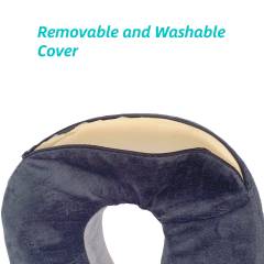Moonlight Two Colors Matching U Shaped Memory Foam Travel Pillow Head Support Office Airplane Neck Pillows Wholesale