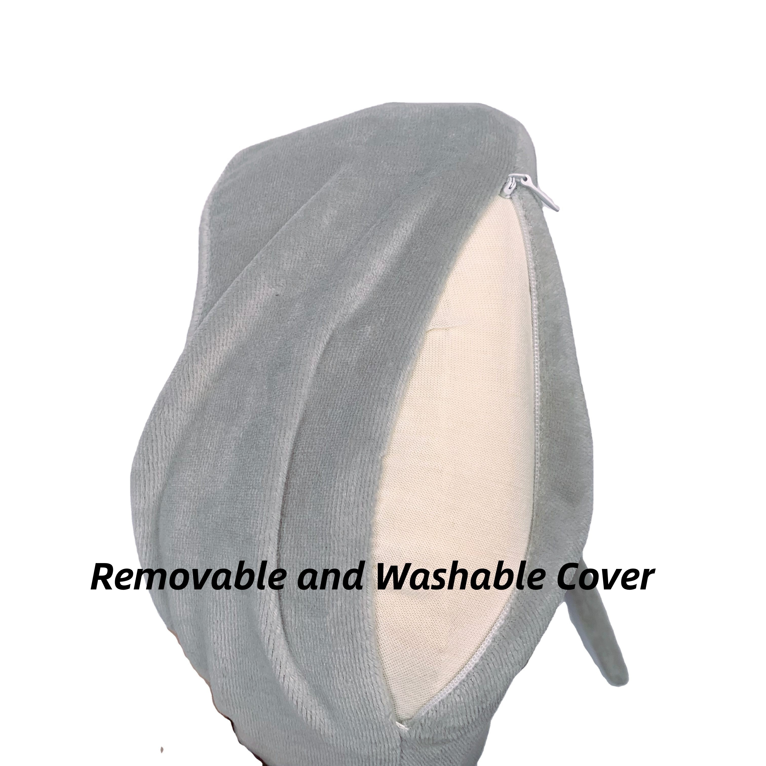Moonlight Memory Foam Travel Pillow Velvet Office Car Removable Cover U Shaped Neck Pillow Wholesale