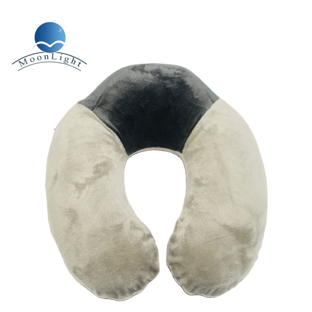 Moonlight Comfort U Shape Car Headrest Removable Cover Memory Foam Neck Support Travel Pillow Factory Directly