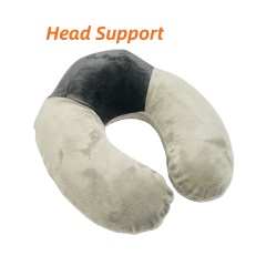 Moonlight Comfort U Shape Car Headrest Removable Cover Memory Foam Neck Support Travel Pillow Factory Directly