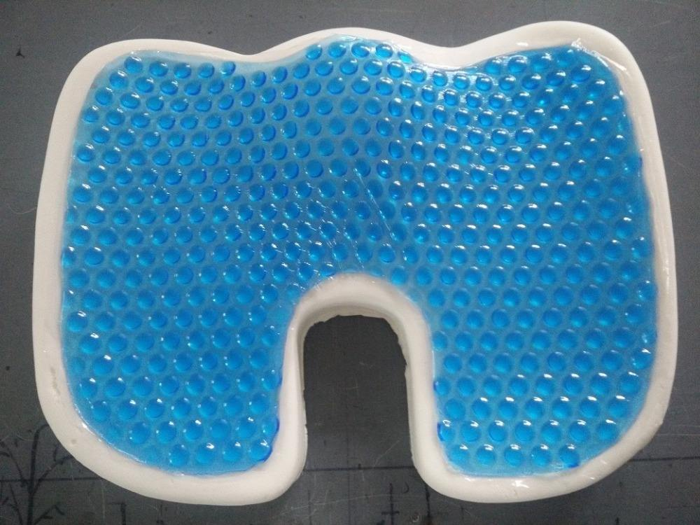 Moonlight High Quality Popular Cooling Gel Memory Foam Coccyx Back Support Seat Cushion