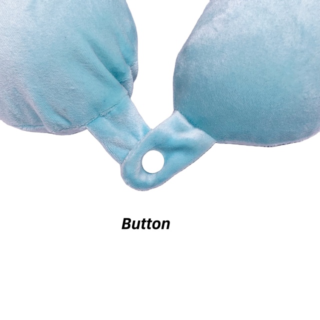 Moonlight Memory Foam Travel Pillow Airplane Velvet Removable and Washable Cover U Shaped Office Massage Pillows Supplier