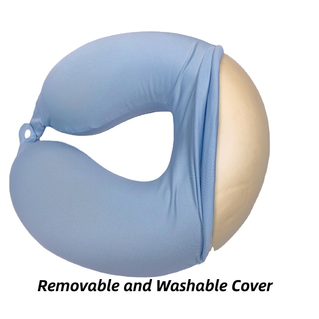 Moonlight Cooling Soft Neck Memory Foam Travel Essentials Pillow U Shaped Removable and Washable Massage Pillows Supplier