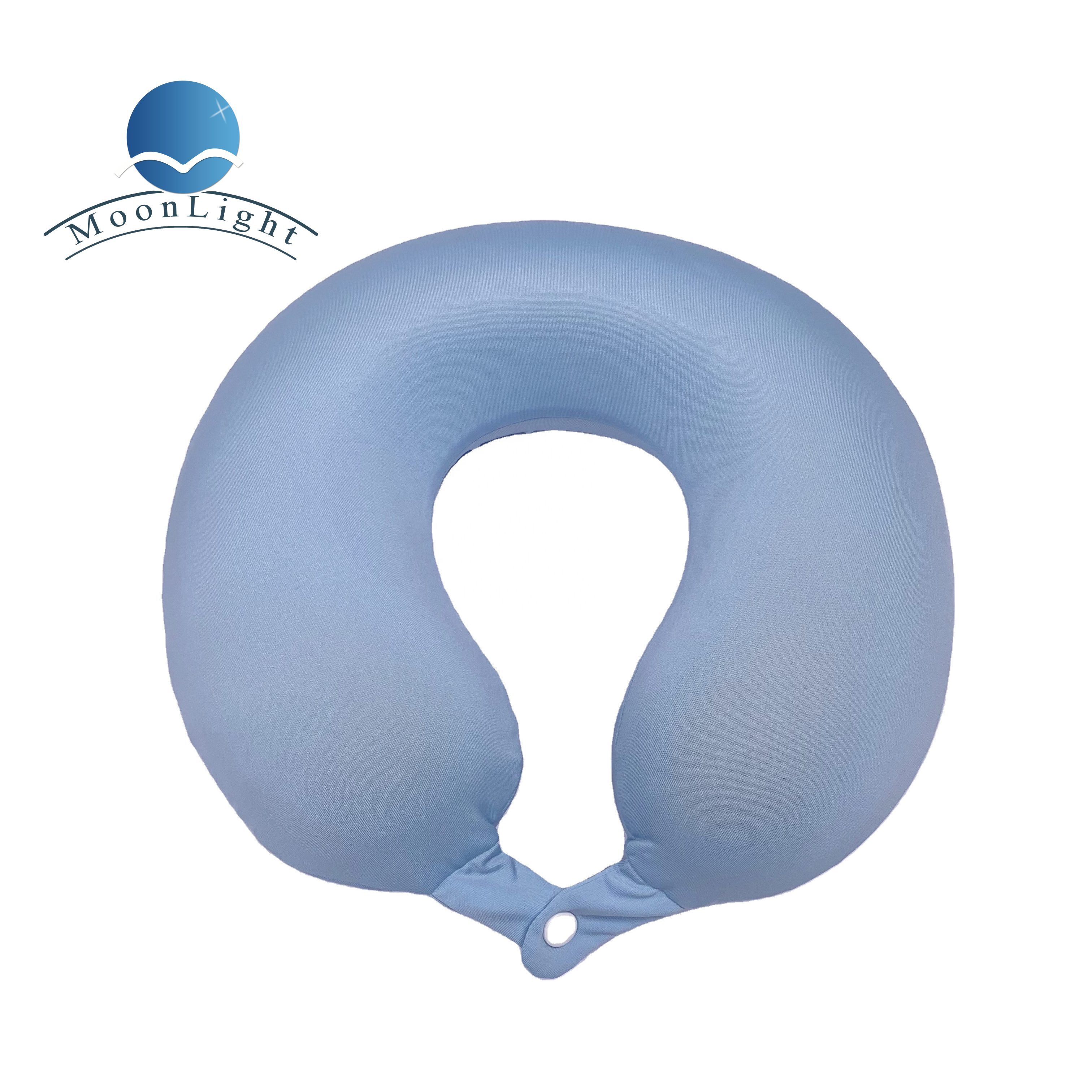 Moonlight Cooling Soft Neck Memory Foam Travel Essentials Pillow U Shaped Removable and Washable Massage Pillows Supplier