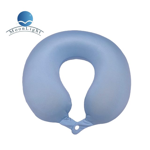 Moonlight Cooling Soft Neck Memory Foam Travel Essentials Pillow U Shaped Removable and Washable Massage Pillows Supplier