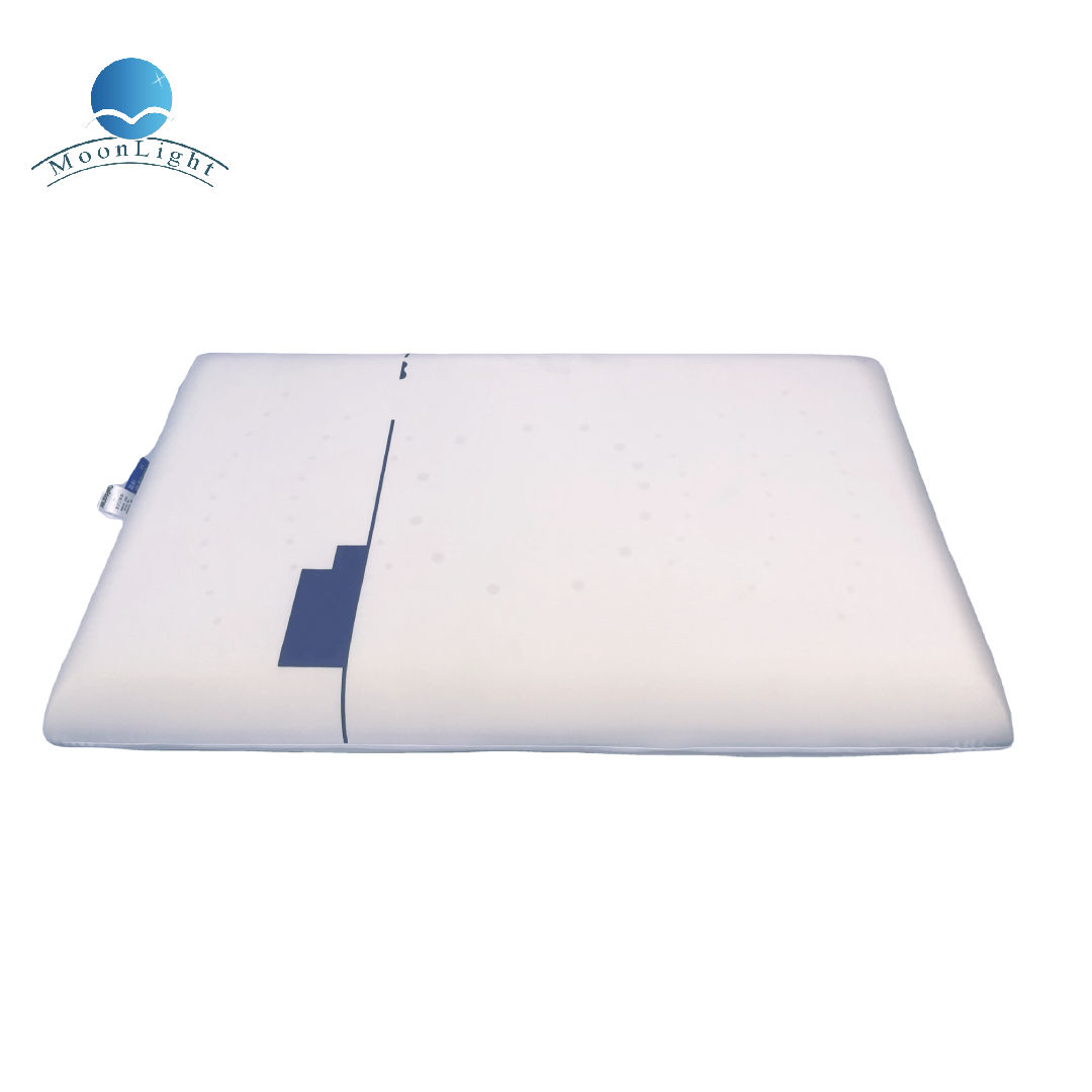 Moonlight Modern Solid Pattern Memory Foam Neck Pillow Soft Support Bedding for Hotel Massage and Sleep