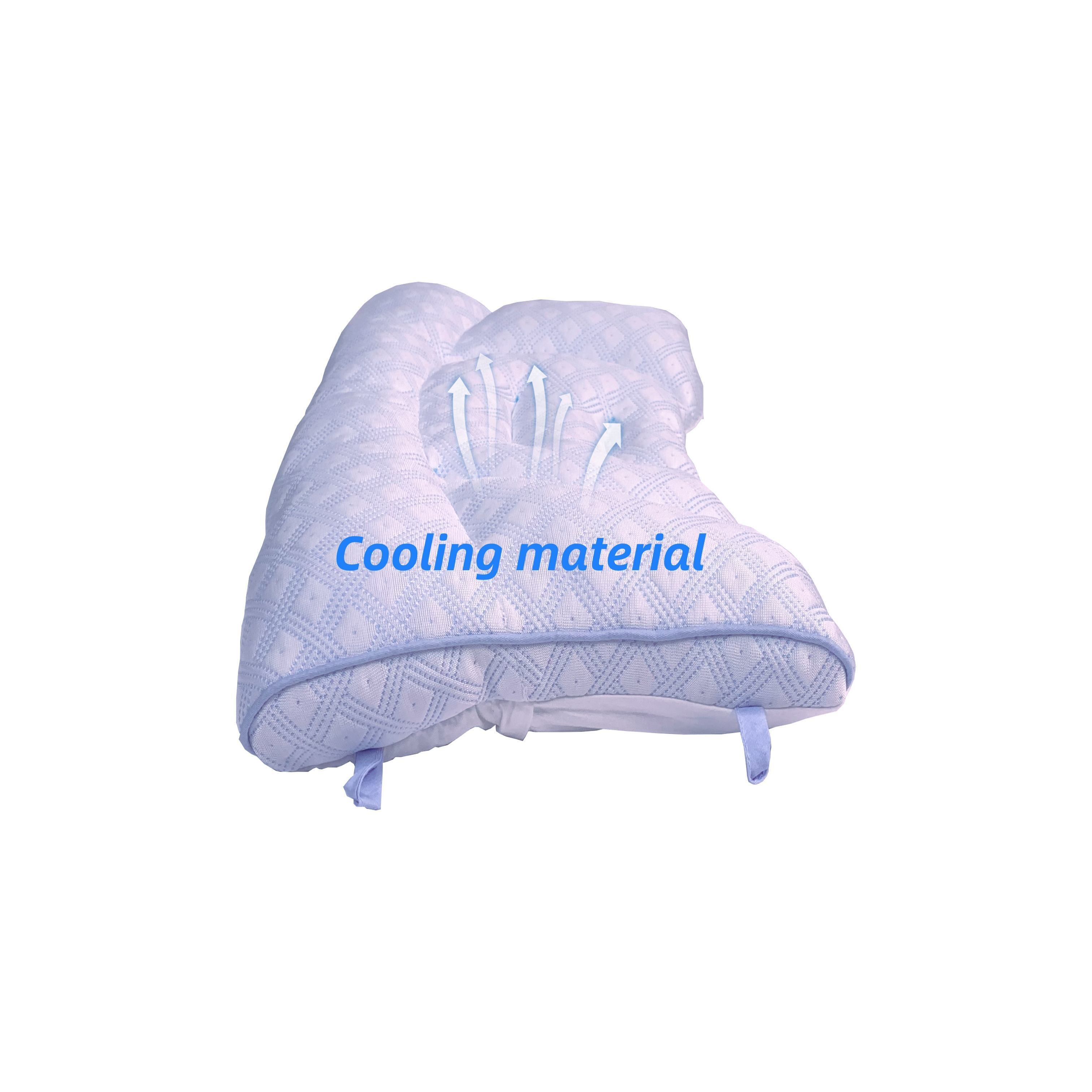 Moonlight Baby Cotton Silk Pillow Cooling Sleeping Head Support Sleep Infant Pillows for Newborn