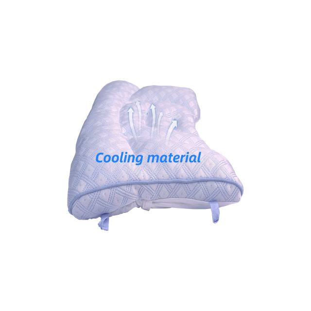 Moonlight Baby Cotton Silk Pillow Cooling Sleeping Head Support Sleep Infant Pillows for Newborn