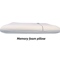 Moonlight Modern Solid Pattern Memory Foam Neck Pillow Soft Support Bedding for Hotel Massage and Sleep
