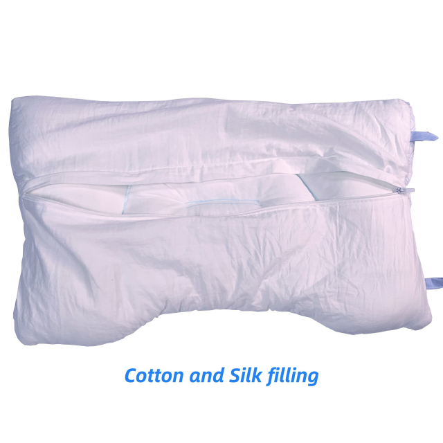 Moonlight Baby Cotton Silk Pillow Cooling Sleeping Head Support Sleep Infant Pillows for Newborn