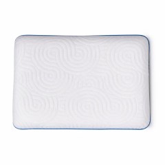Moonlight Memory Foam Pillow Breathable Head and Neck Support Quilted Bedding with Removable Cover for Sleeping