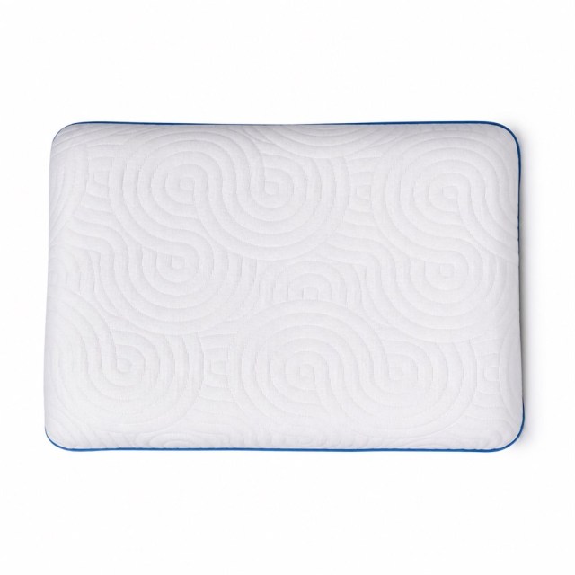 Moonlight Memory Foam Pillow Breathable Head and Neck Support Quilted Bedding with Removable Cover for Sleeping