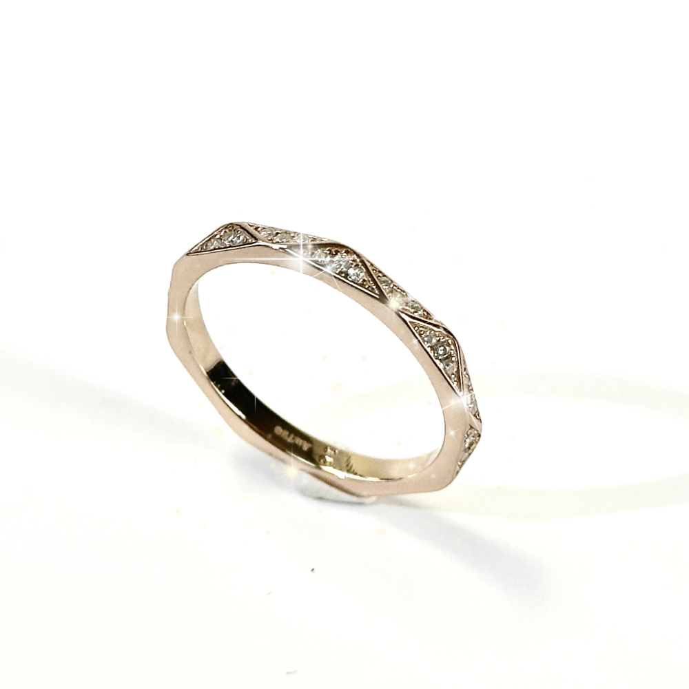 Your Jewelry - Moissonites band S925 ring