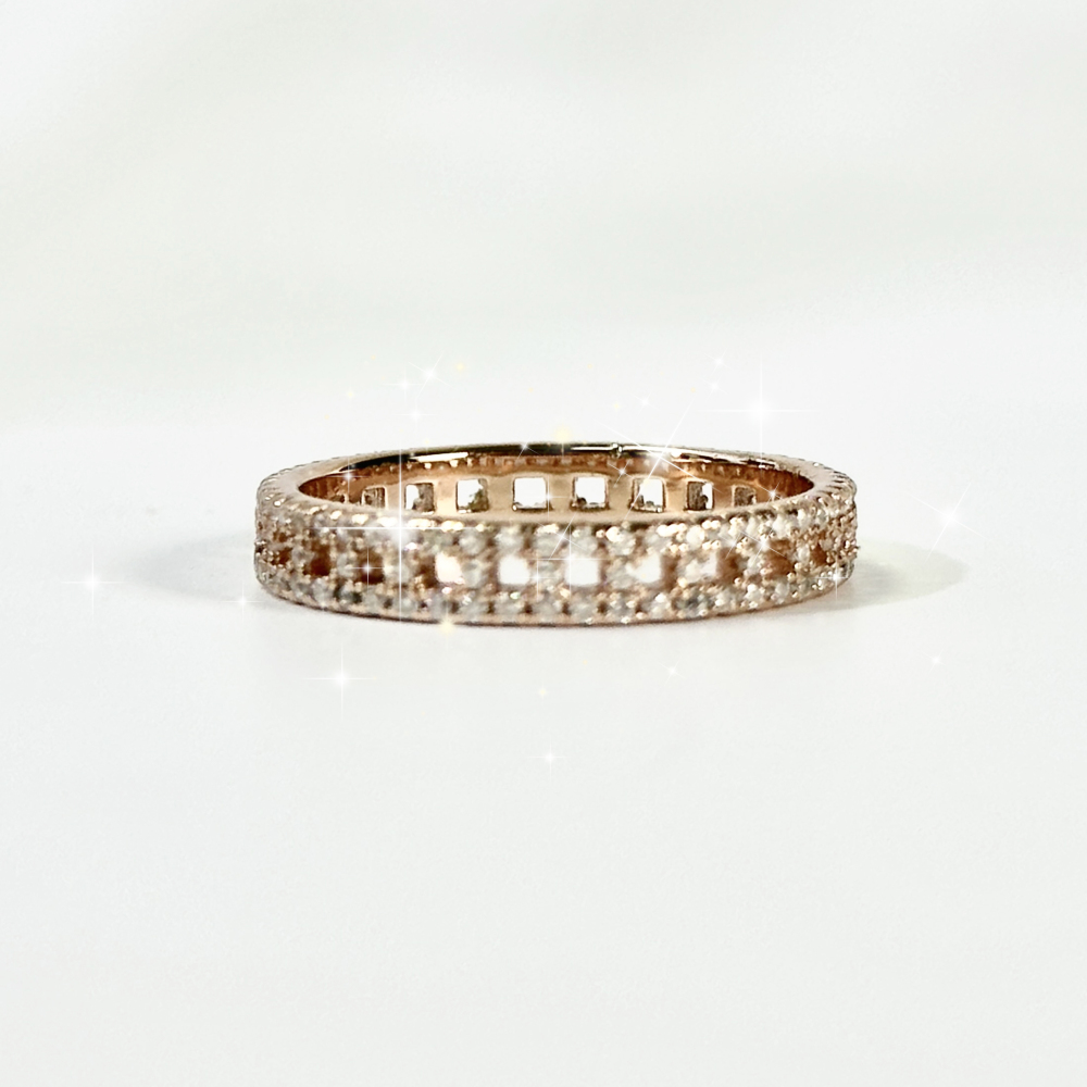 Your Jewelry - Moissonites band S925 ring