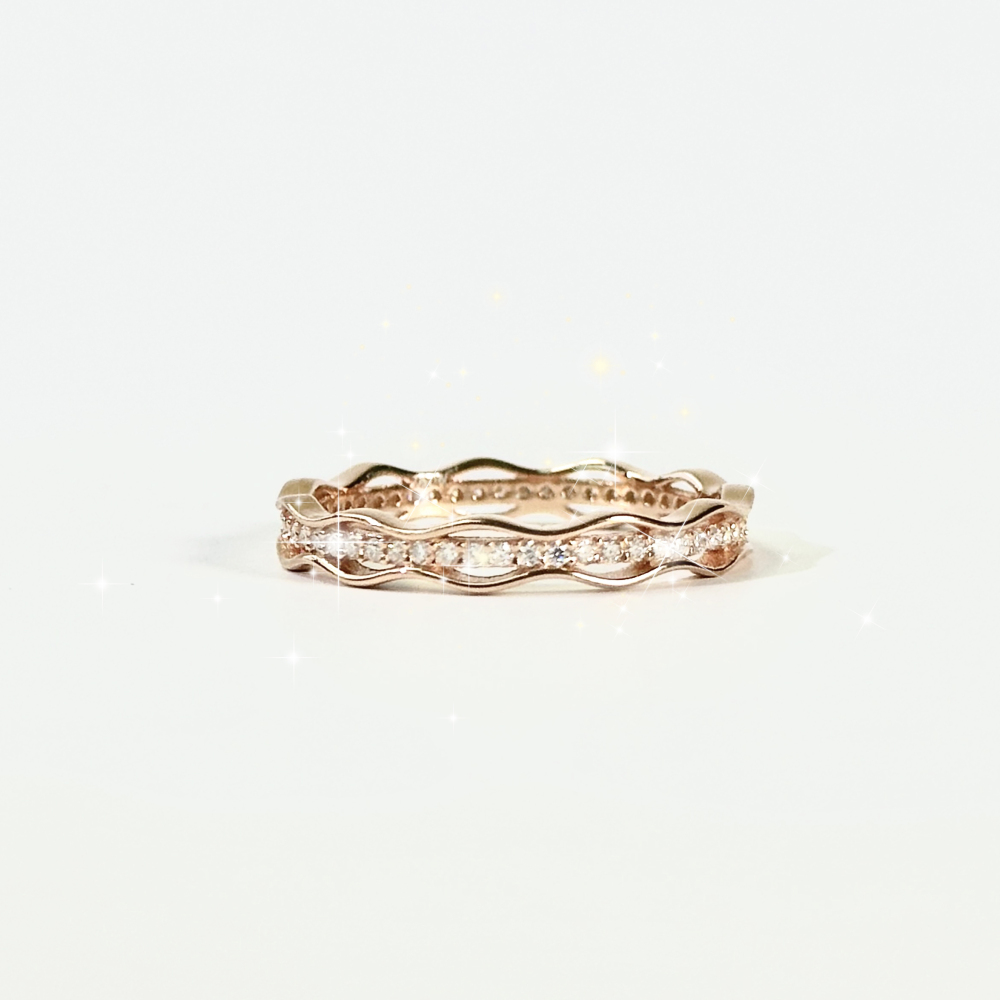 Your Jewelry - Moissonites band S925 ring