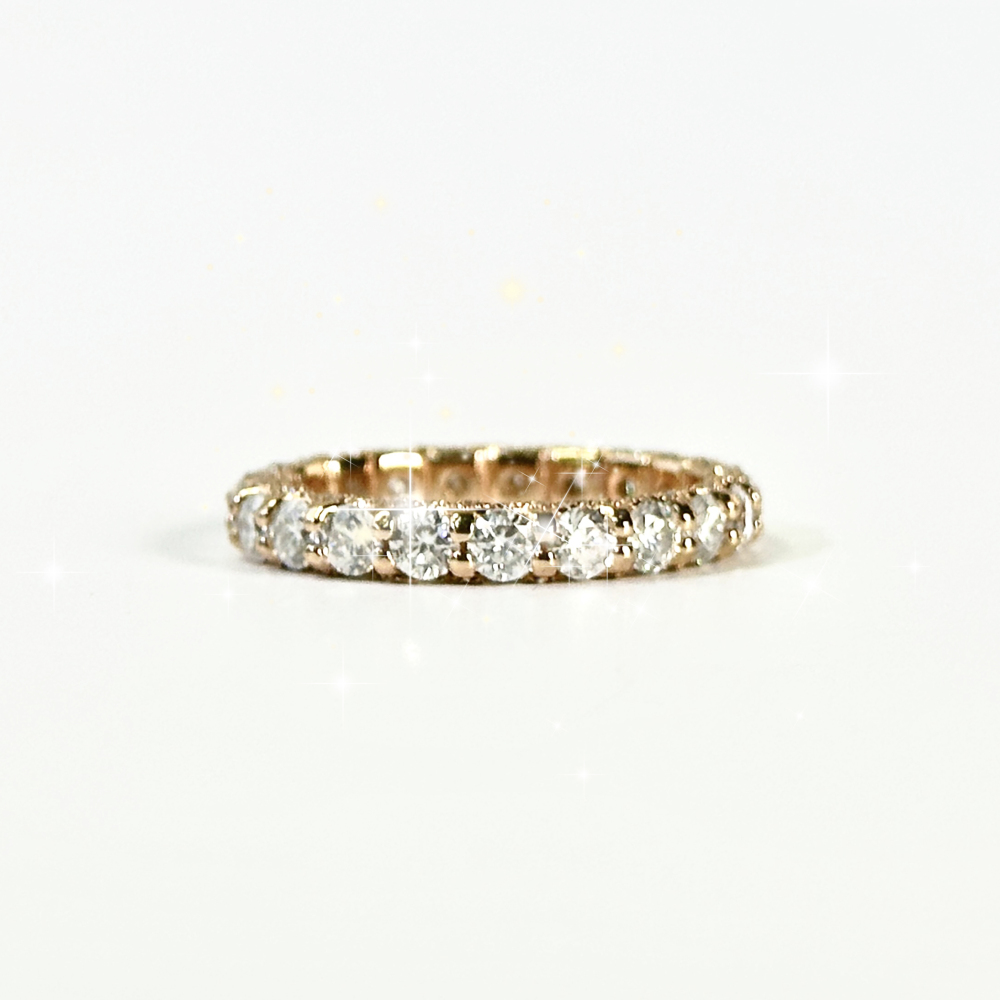 Your Jewelry - Moissonites band S925 ring