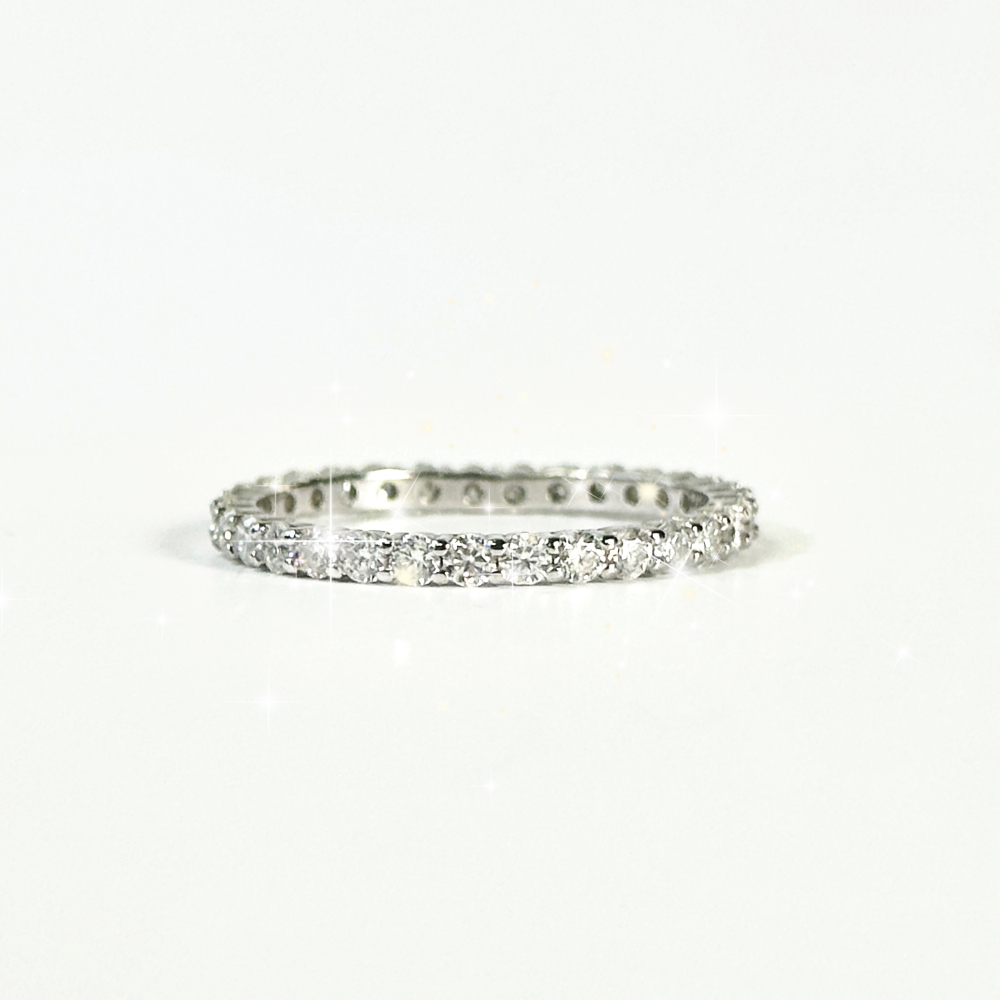 Your Jewelry - Moissonites band S925 ring