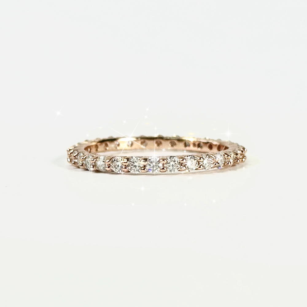 Your Jewelry - Moissonites band S925 ring