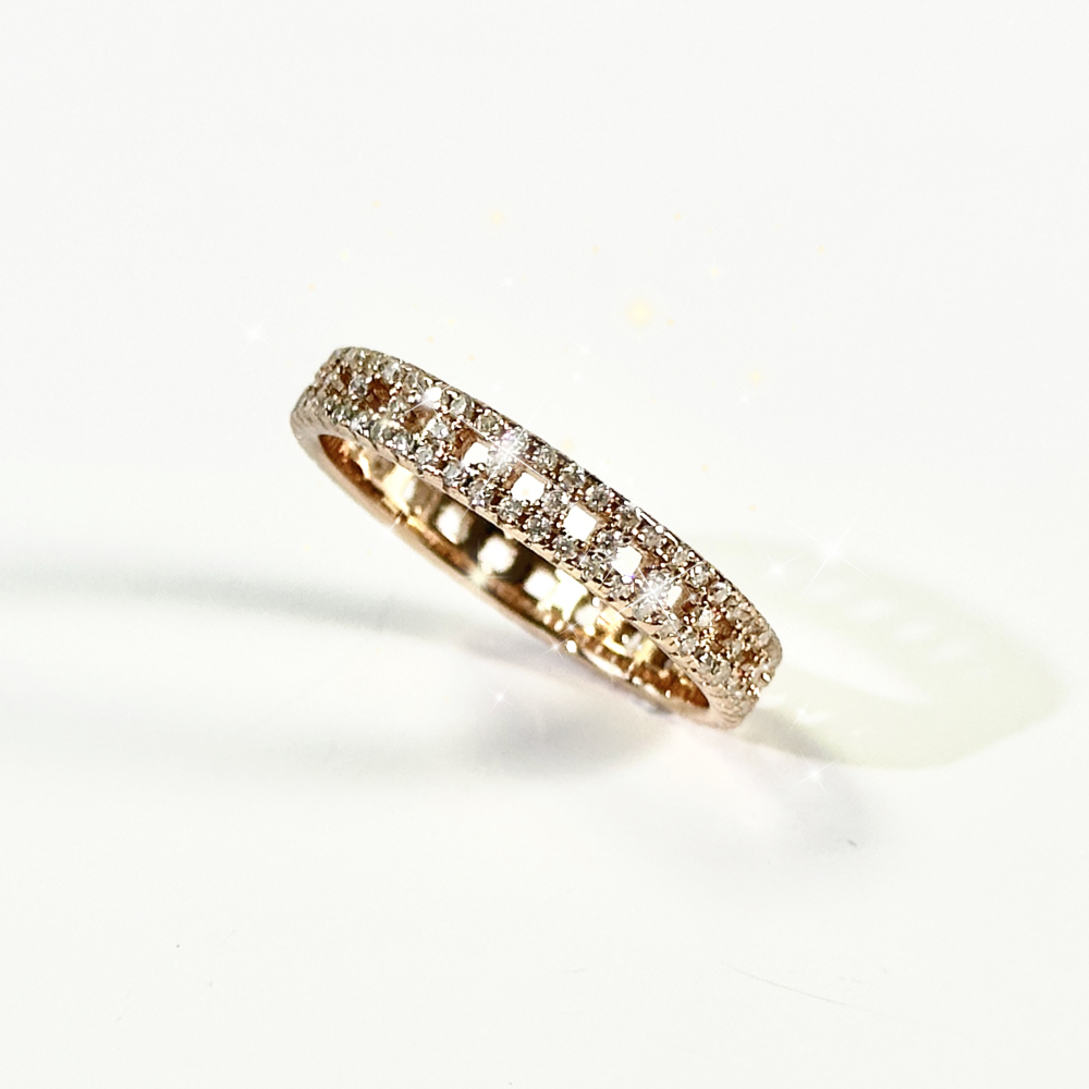 Your Jewelry - Moissonites band S925 ring