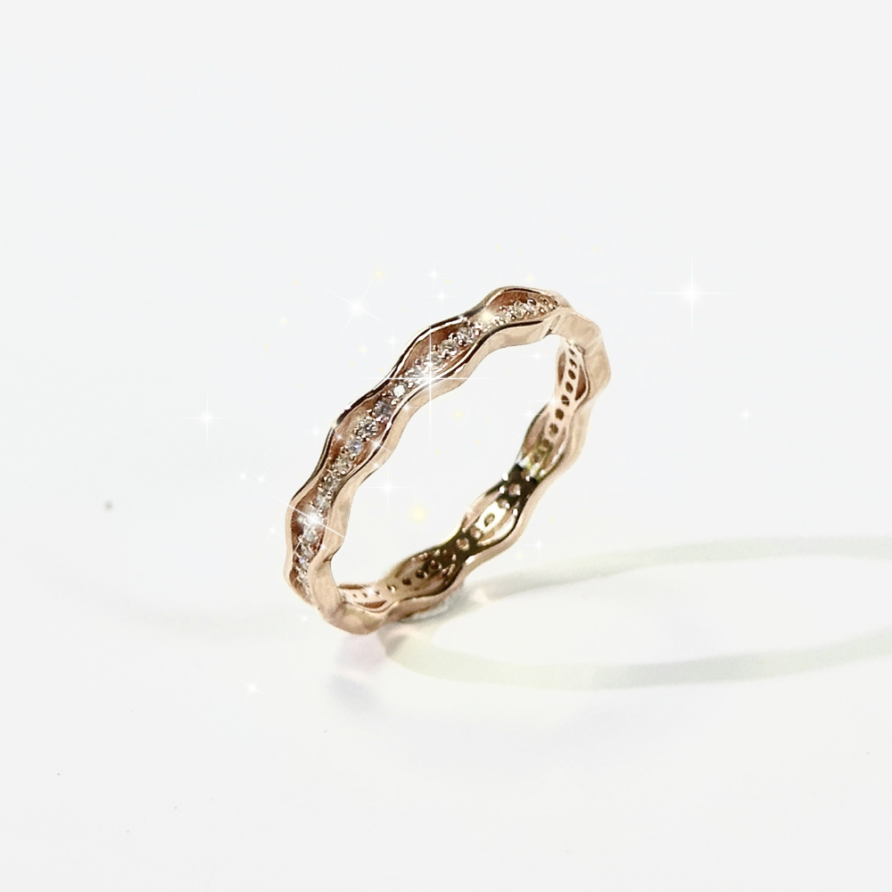 Your Jewelry - Moissonites band S925 ring