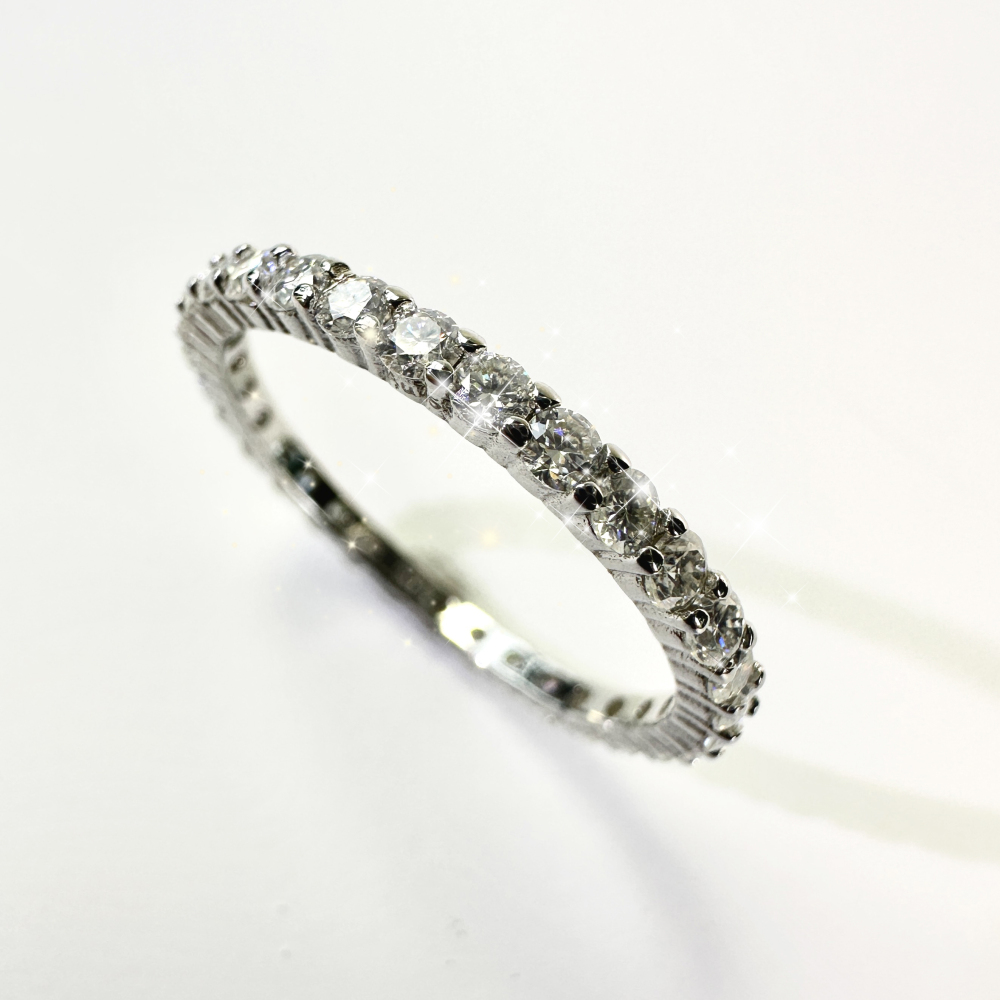 Your Jewelry - Moissonites band S925 ring