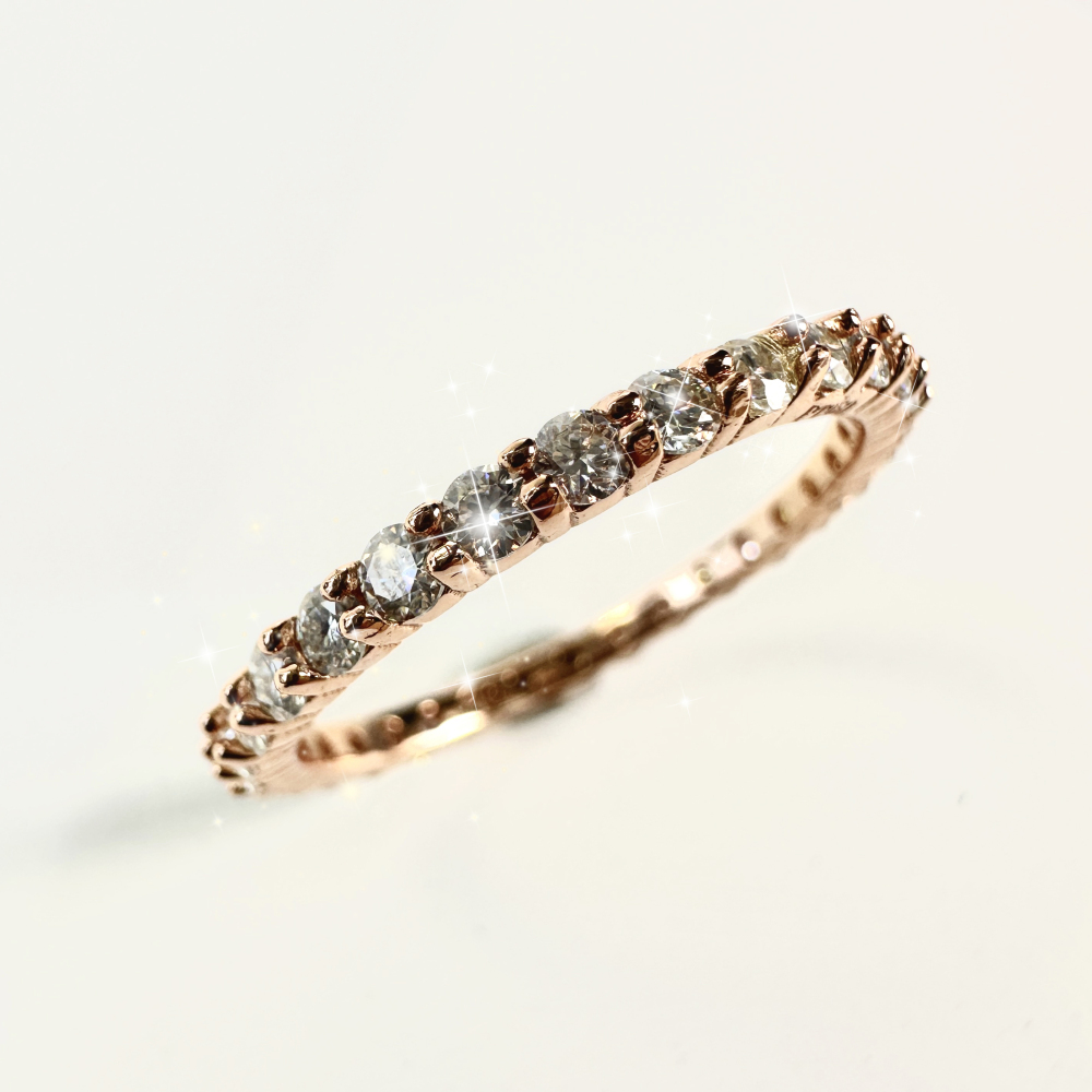 Your Jewelry - Moissonites band S925 ring
