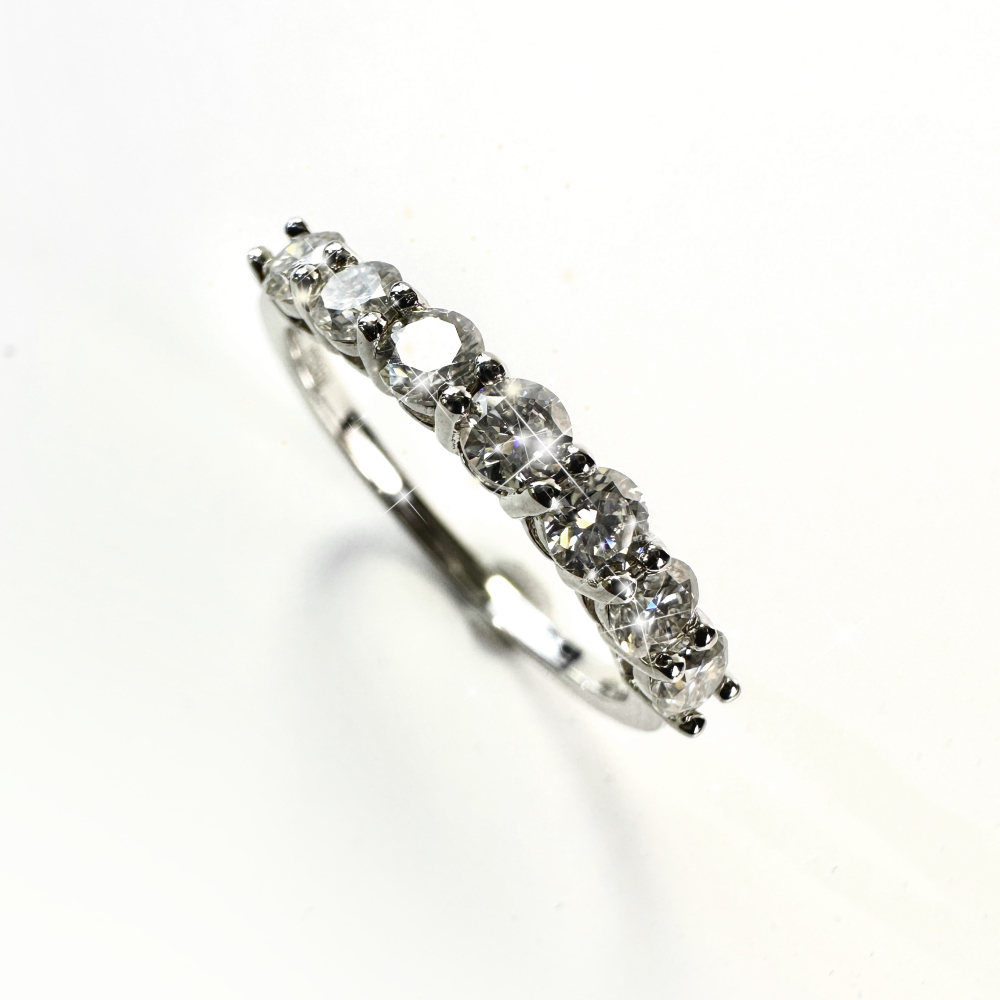 Your Jewelry - Moissonites band S925 ring