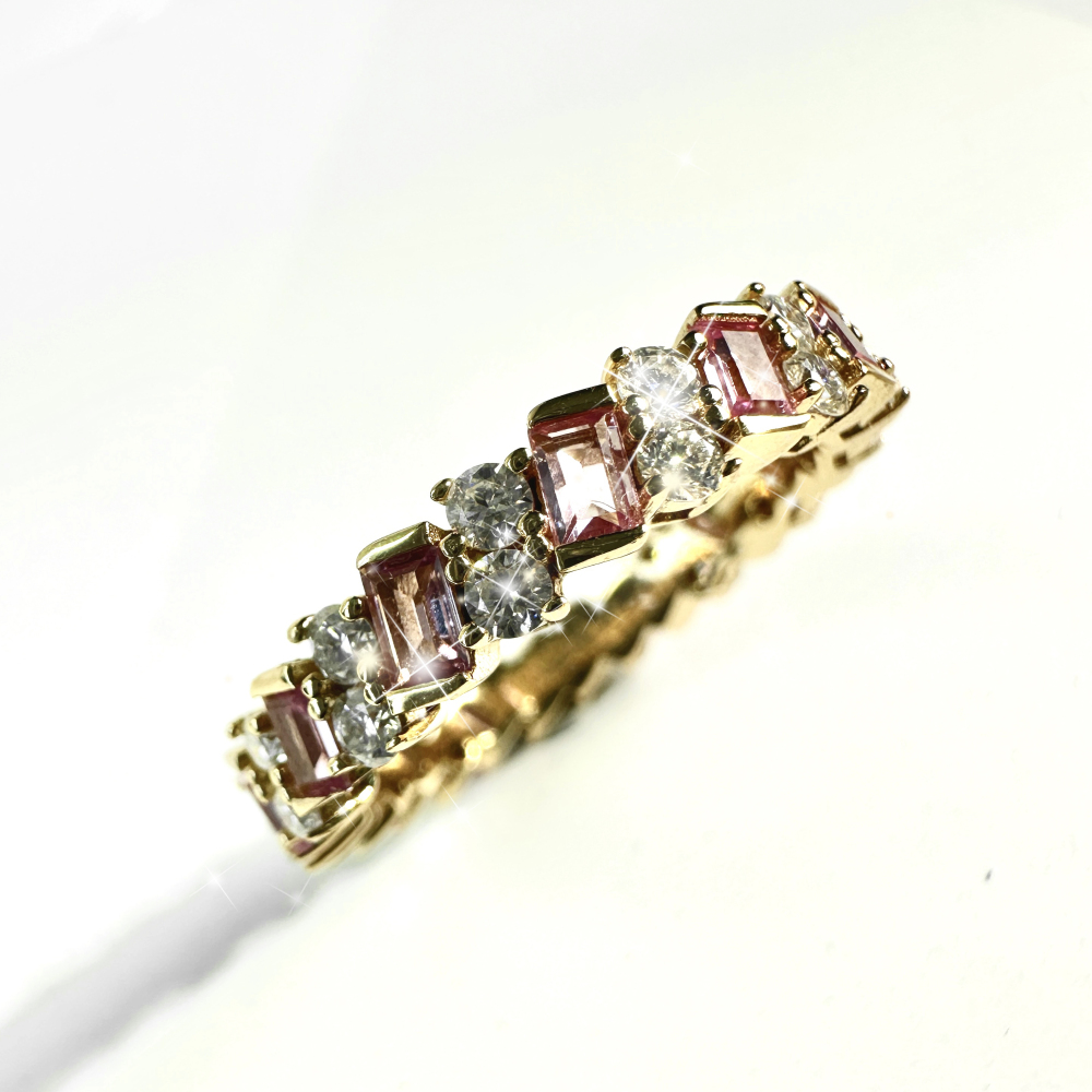 Your Jewelry - Moissonites band S925 ring