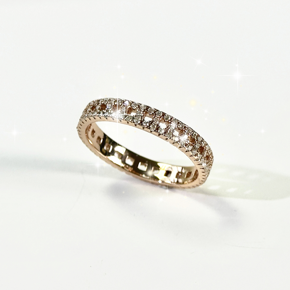 Your Jewelry - Moissonites band S925 ring