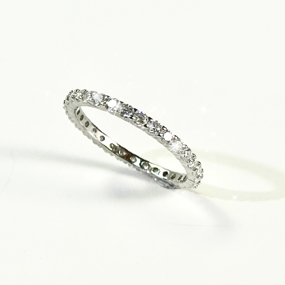 Your Jewelry - Moissonites band S925 ring