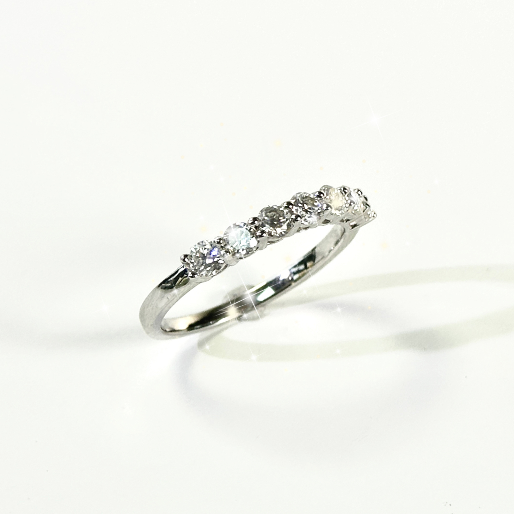 Your Jewelry - Moissonites band S925 ring