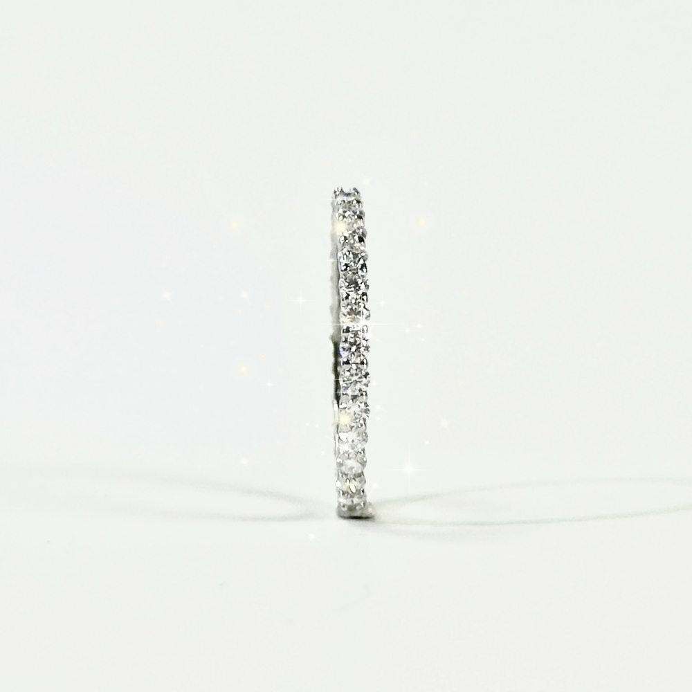 Your Jewelry - Moissonites band S925 ring