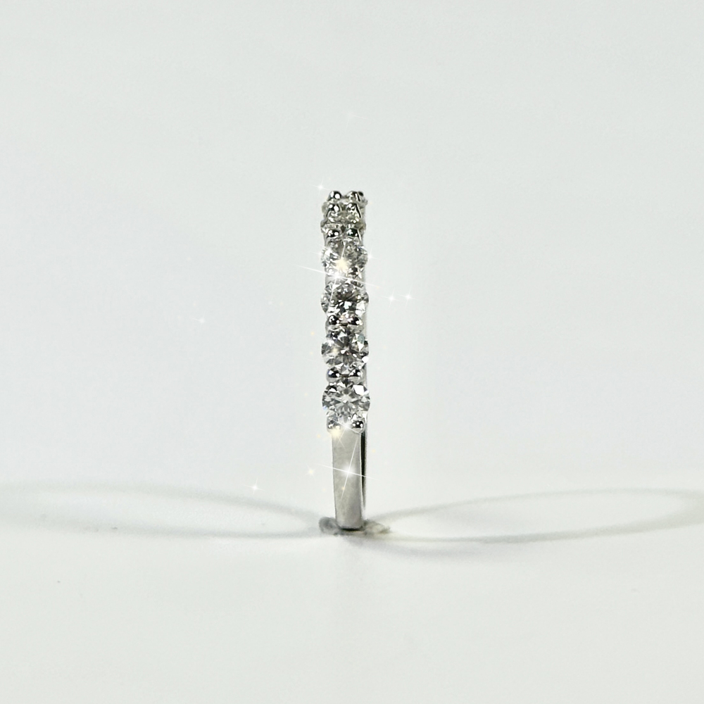 Your Jewelry - Moissonites band S925 ring