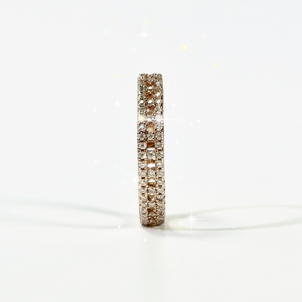 Your Jewelry - Moissonites band S925 ring