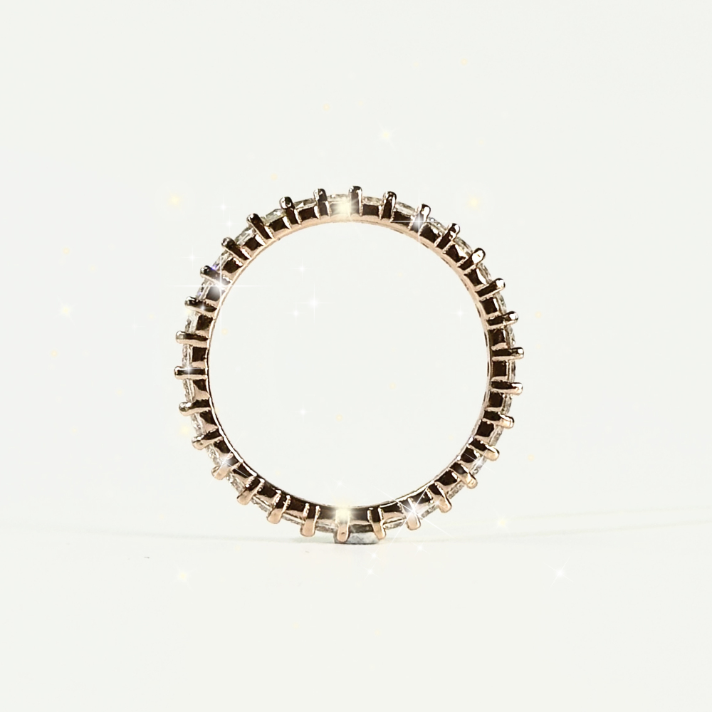 Your Jewelry - Moissonites band S925 ring