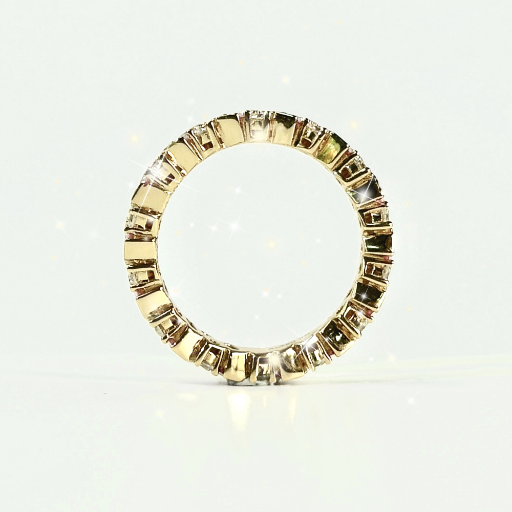 Your Jewelry - Moissonites band S925 ring