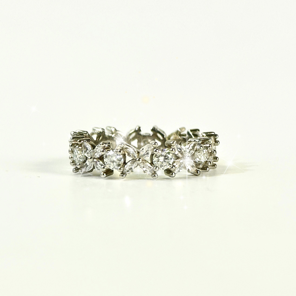 Your Jewelry - Moissonites band S925 ring